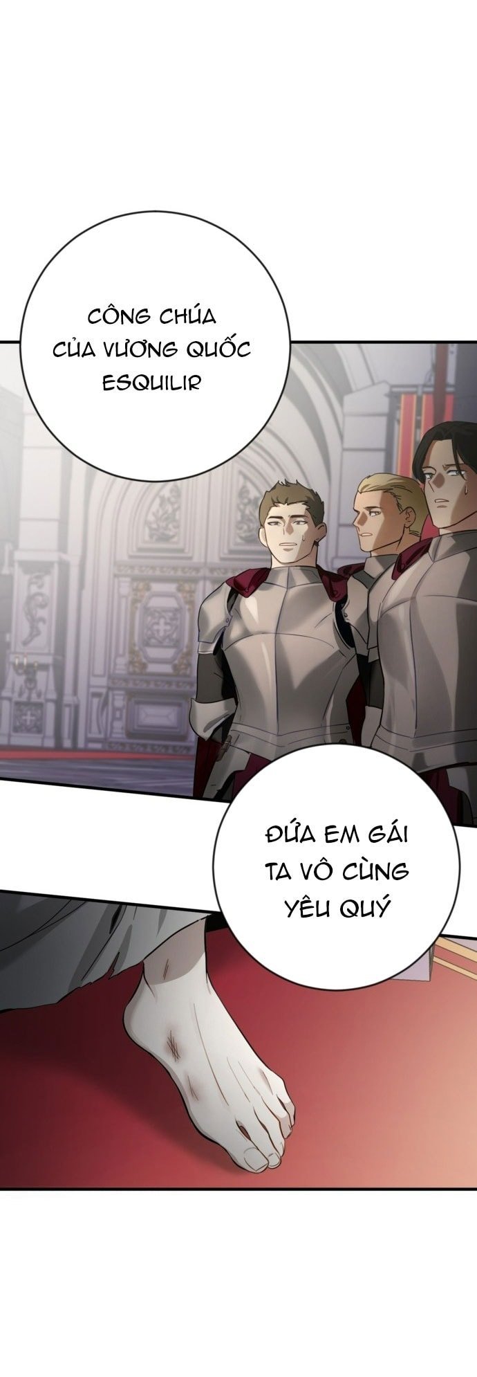 phía sau nụ cười của nàng công chúa sống sót chapter 1.1 17