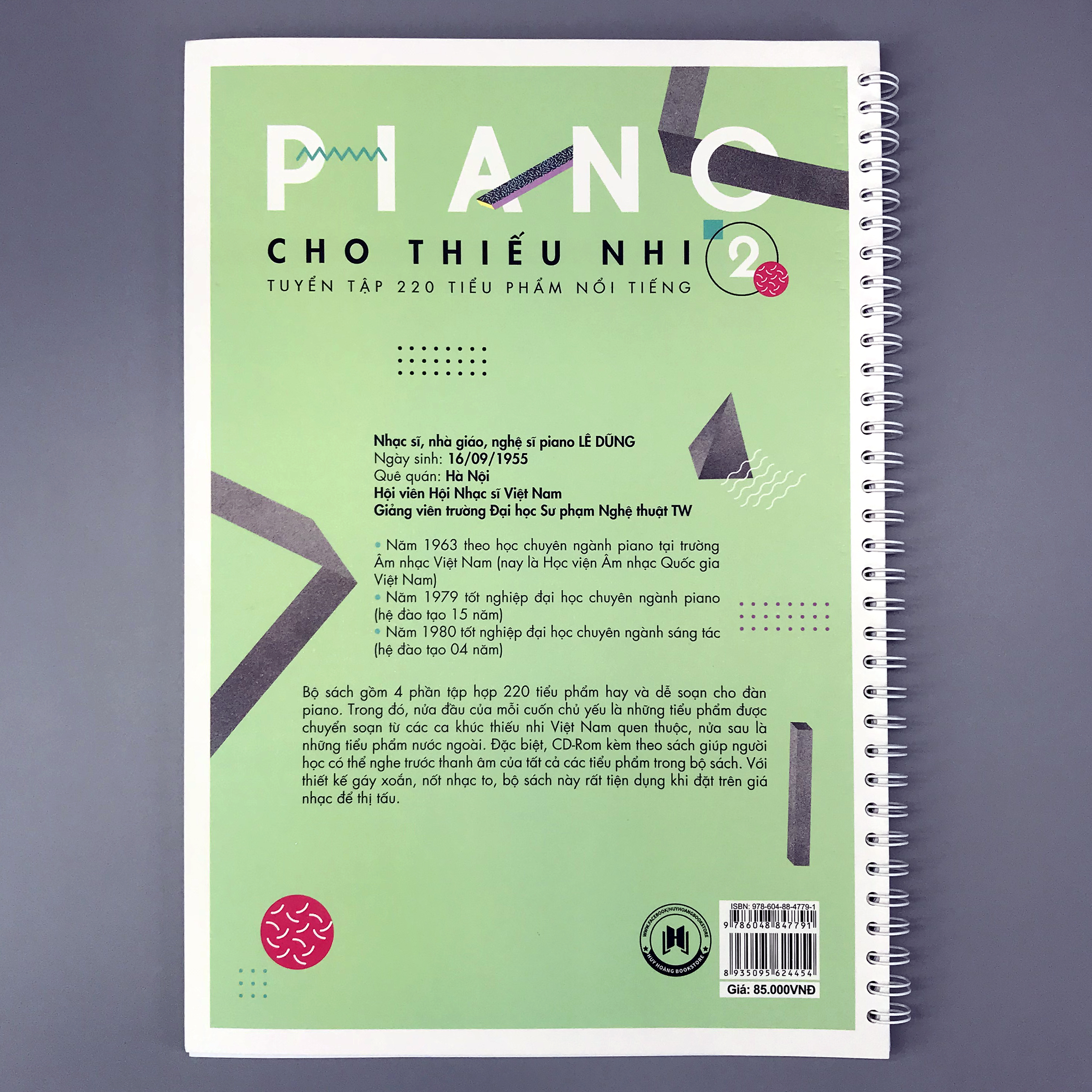 Piano cho thiếu nhi - tuyển tập 220 tiểu phẩm nổi tiếng Phần 2