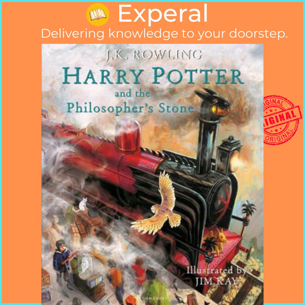 Sách - Harry Potter and the Philosopher's Stone : Illustrated Edition by J.K. Rowling