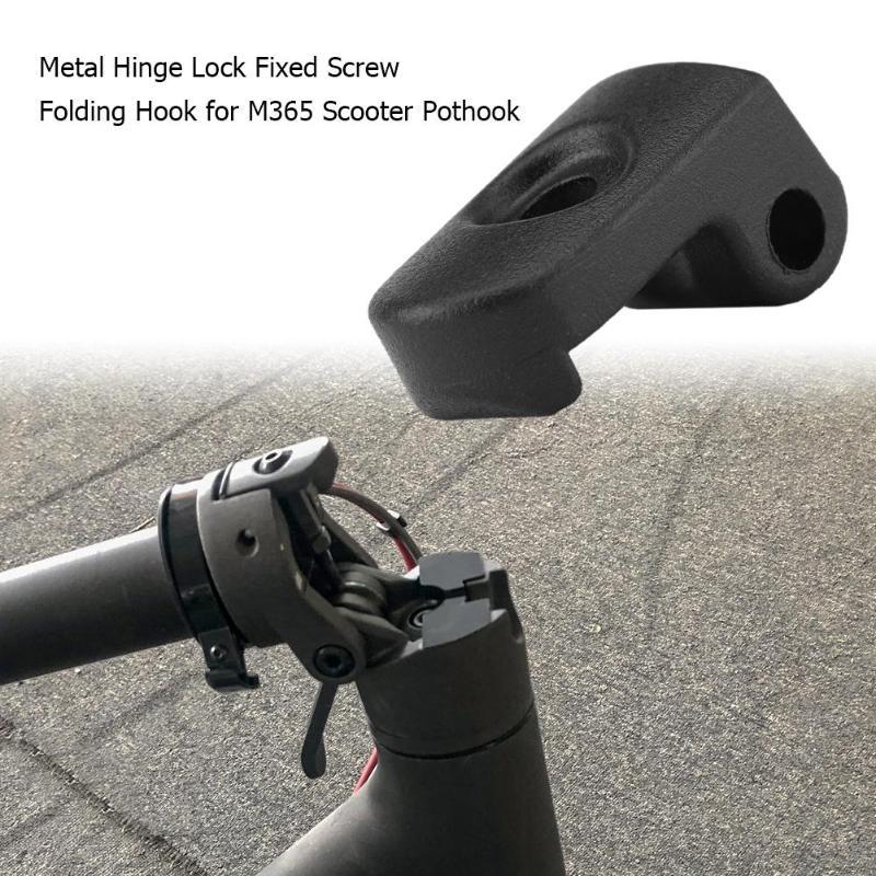 Khoa xe điện gấp Pothook Bản lề Bolt Sửa chữa khóa thép cứng cố định Bolt vít HOOK HOOG Color: Scooter screw