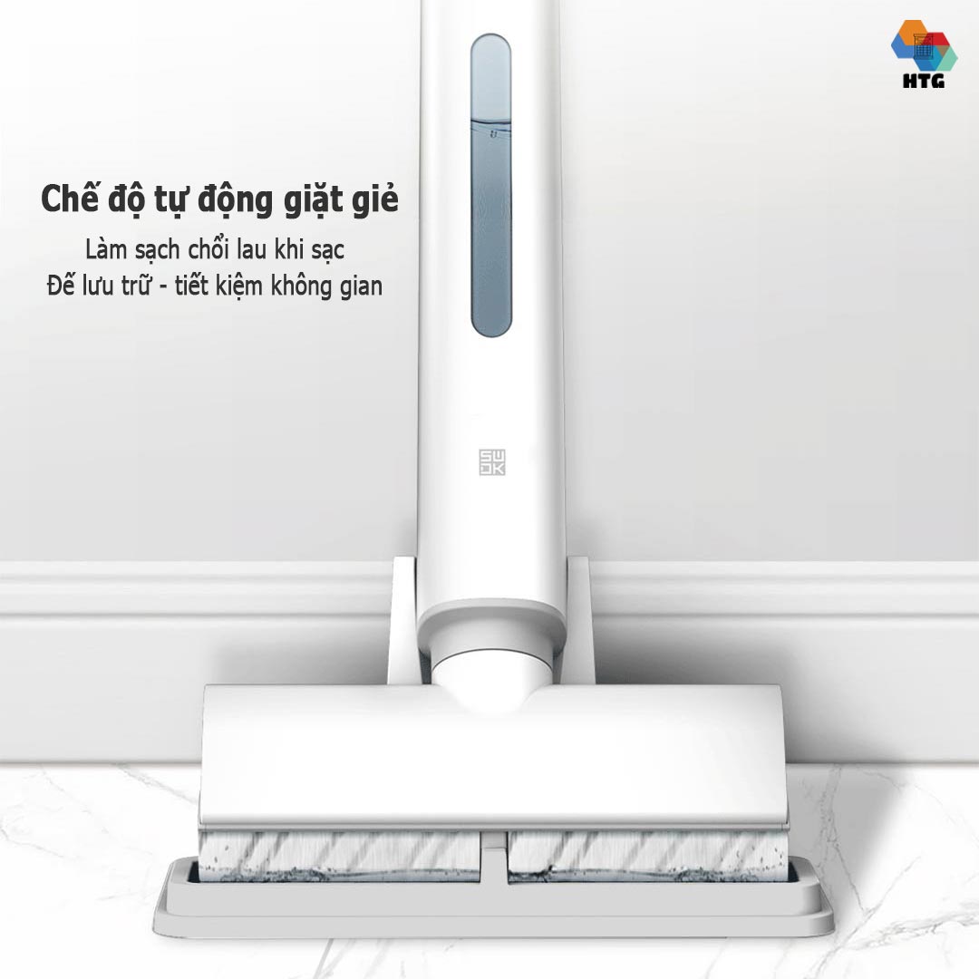 Máy lau nhà không dây Sawadaki DD1 cầm tay, công nghệ thẩm thấu, tự động giặt giẻ, siêu nhẹ 2.5kg, bình nước 2 in 1, có thể lau sát mép tường, hàng chính hãng