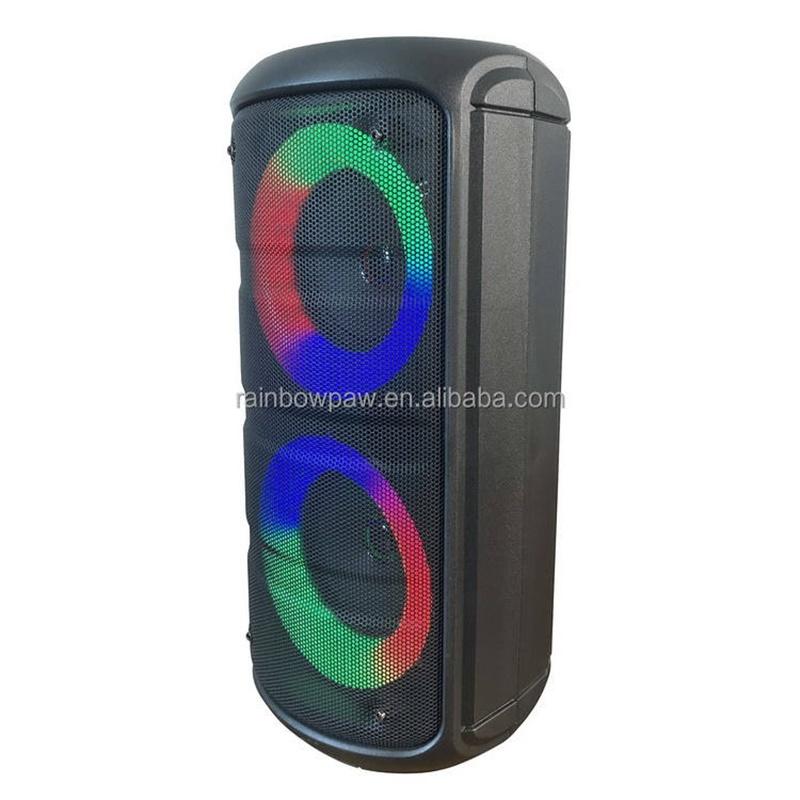 KTS-1297 Loa Kép 4 Inch Chất Lượng Cao Âm Thanh Tốt Di Động Có Đèn Nhiều Màu Loa Không Dây Màu sắc: Đen