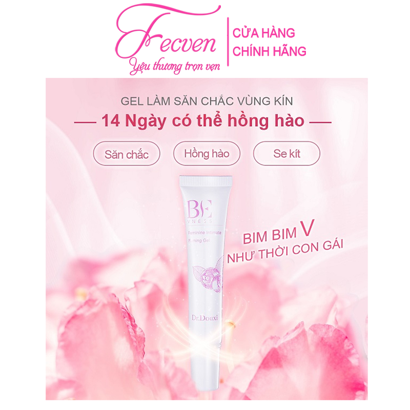 Gel Dưỡng Trắng Hồng - Se Khít Vùng Kín Dr.Douxi, Tuýp 20ml FECVEN