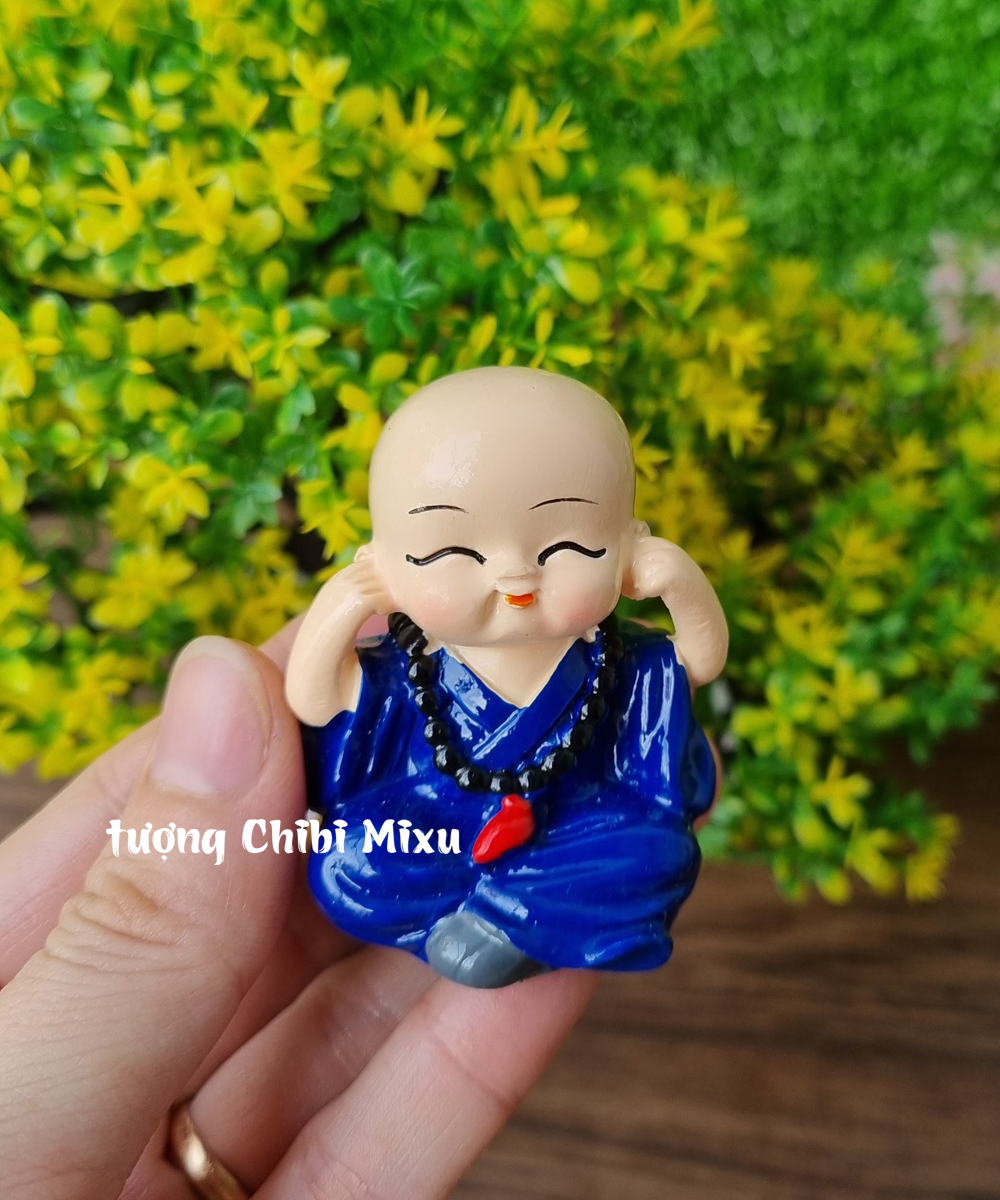 Bộ Tứ Không đeo chuỗi kèm cây kim tiền và chân đế Tài Lộc Phát