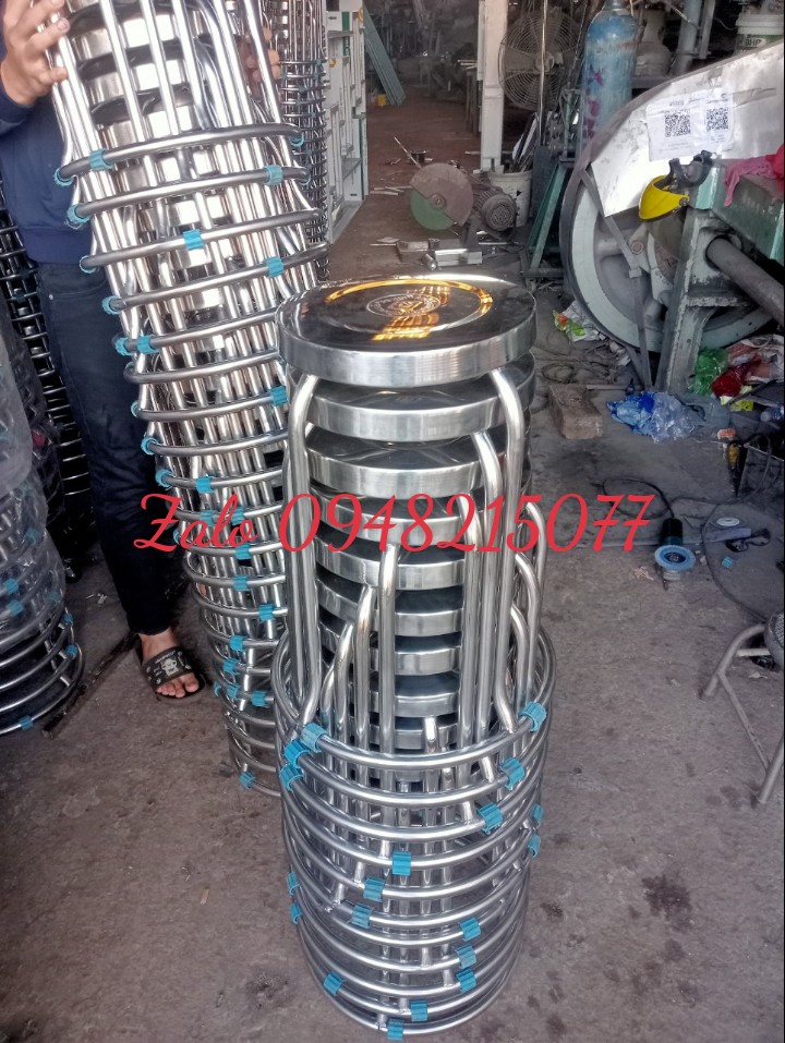 Ghế đôn inox 304 hàng VIP