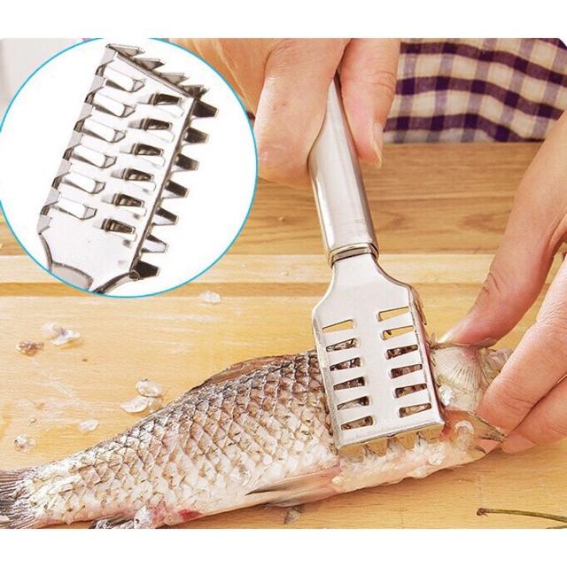 Dụng cụ đánh vảy cá.