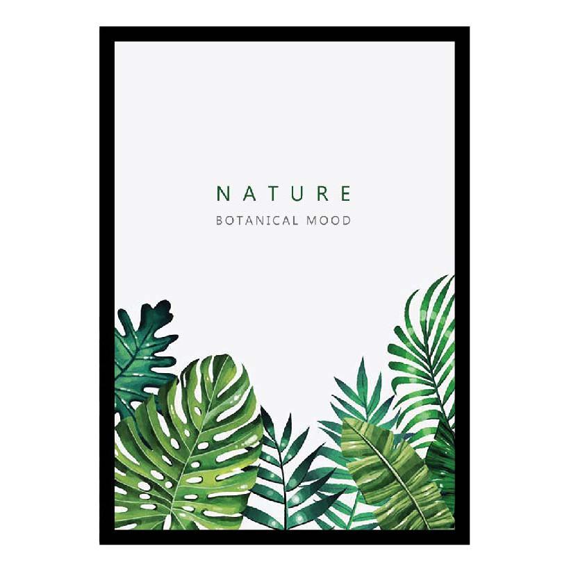 Bộ tranh canvas treo tường trang trí chủ để lá cây