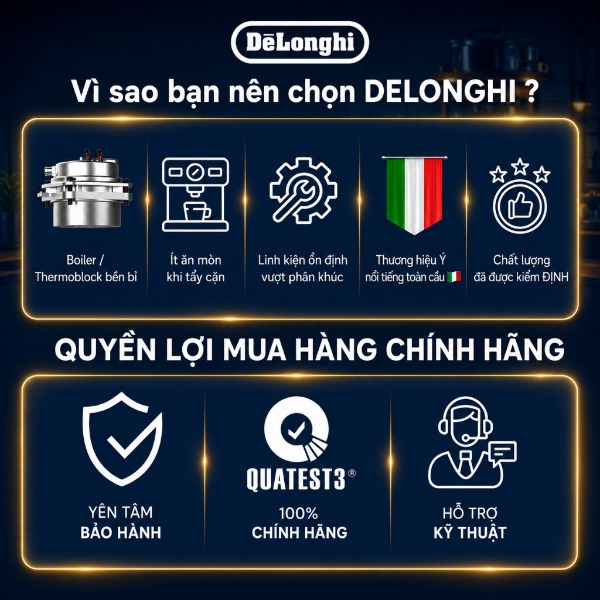 Máy Pha Cà Phê Espresso De’Longhi La Specialista EC9455.M - Hàng Chính Hãng
