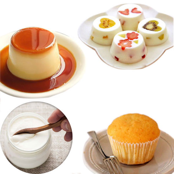 Combo 7 Khuôn Làm Bánh Flan Có Nắp Inox 304