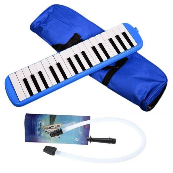 Kèn Melodica 32 Phím Cho Người Lớn Và Trẻ Em Bắt Đầu Tập Chơi - Tặng Kèm Dụng Cụ Vệ Sinh Kèn Ngẫu Nhiên