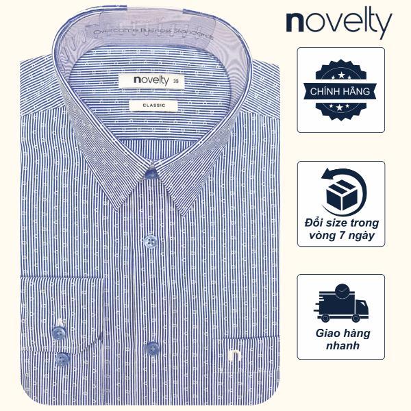 ÁO SƠ MI NAM DÀI TAY NOVELTY CLASSIC RECYCLED - 240633D