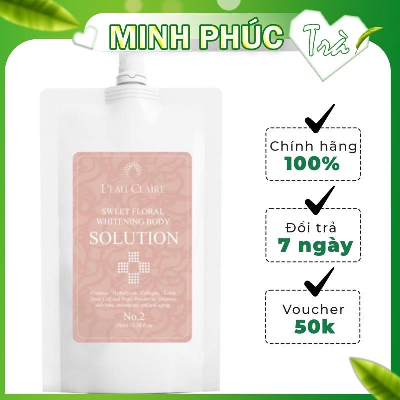 Ủ Trắng Body Leauclaire-Sweet Floral Whitening Body Solution