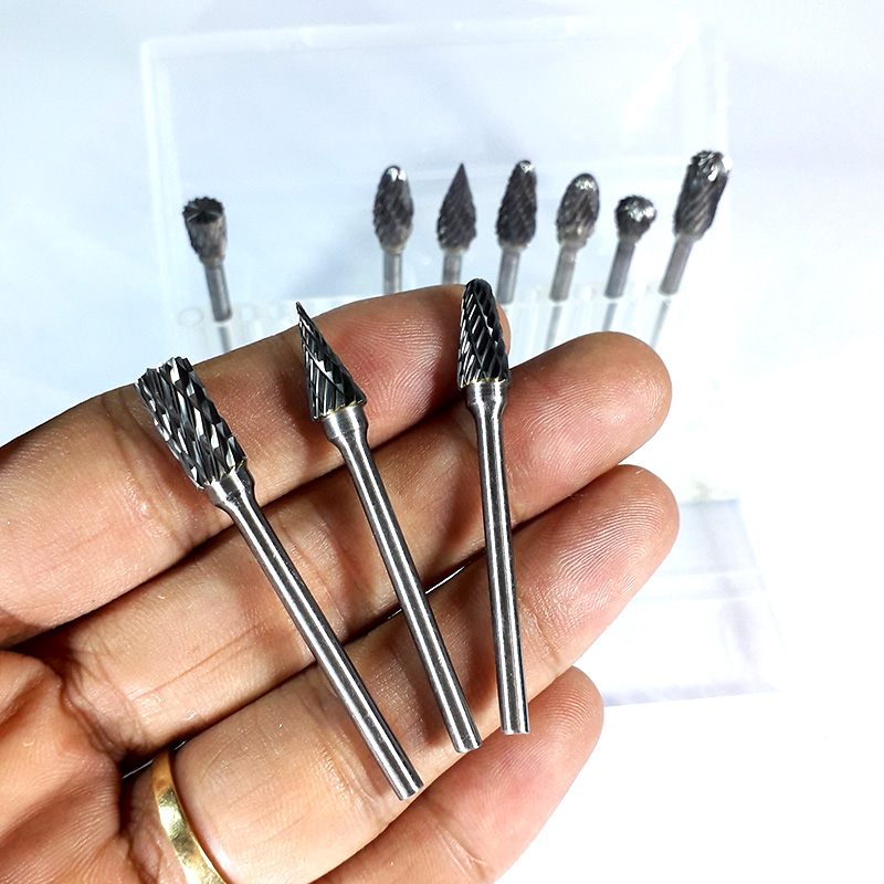 Mũi Mài Wolfram Bộ 10 Cây 3*6mm