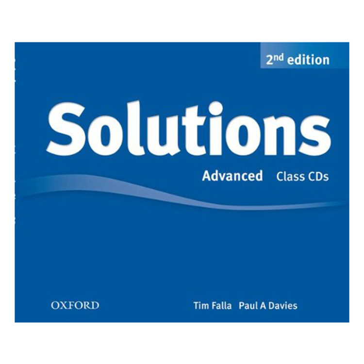 [Hàng thanh lý miễn đổi trả] Solutions (2E) Advanced Class Audio CDs (3 Discs)