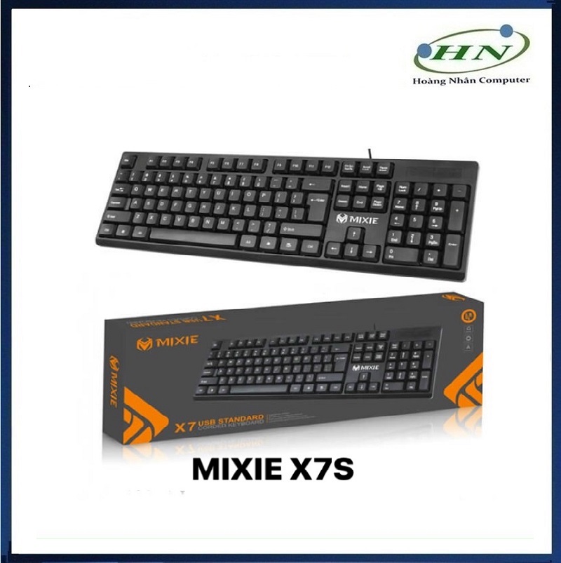 BÀN PHÍM VĂN PHÒNG GIÁ RẺ MX X7S BÀN PHÍM MÁY TÍNH BÀN - HN