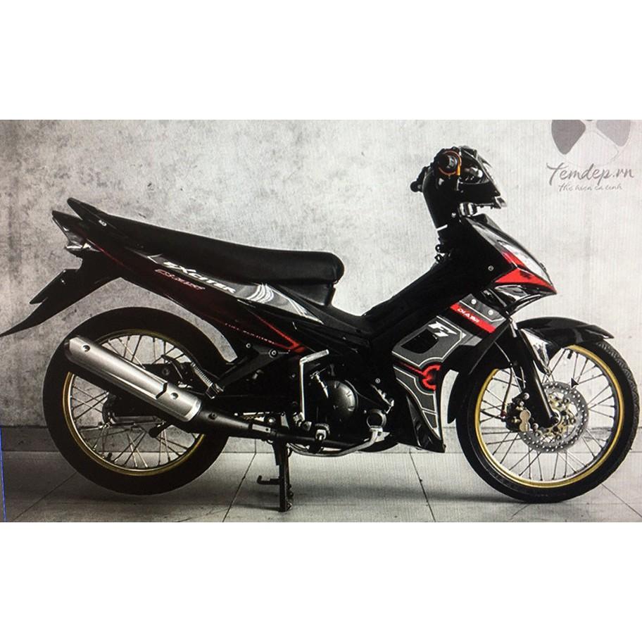 Tem exciter 2010 xám đỏ