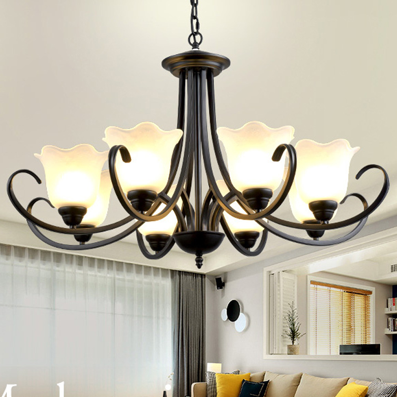 Đèn chùm - đèn trần - đèn trang trí nội thất - Phong cách cổ điển độc đáo