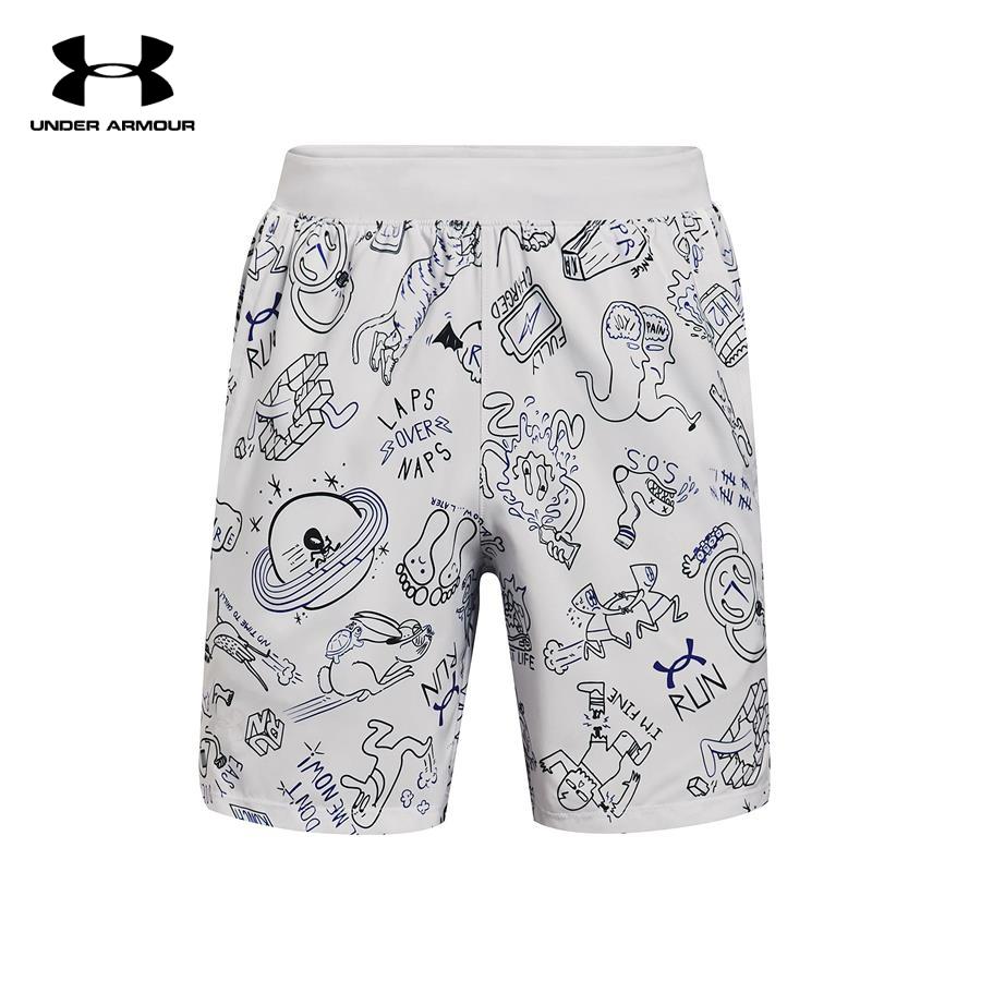 Quần ngắn chạy bộ nam Under Armour Run Ur Face Off - 1361496-014