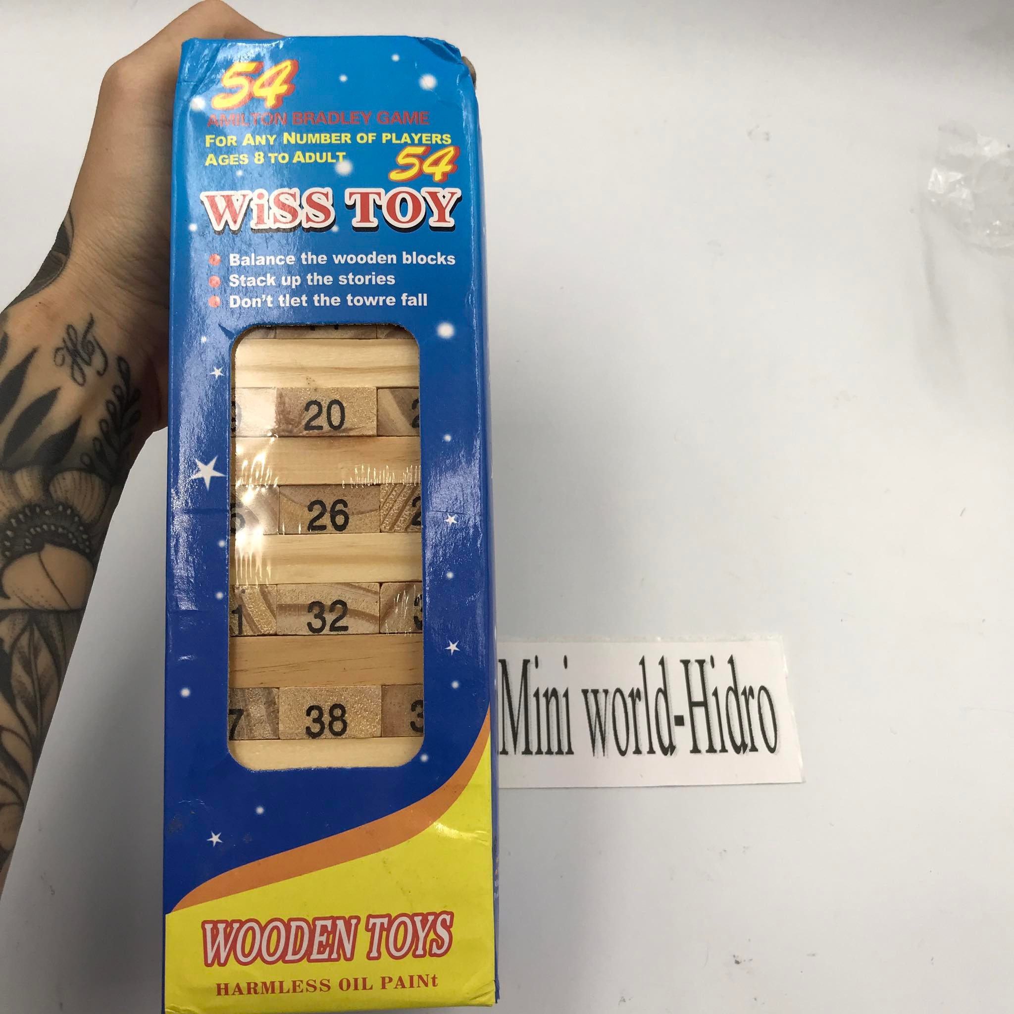 Đồ Chơi Rút Gỗ đẹp chắc chắn kèm xúc sắc