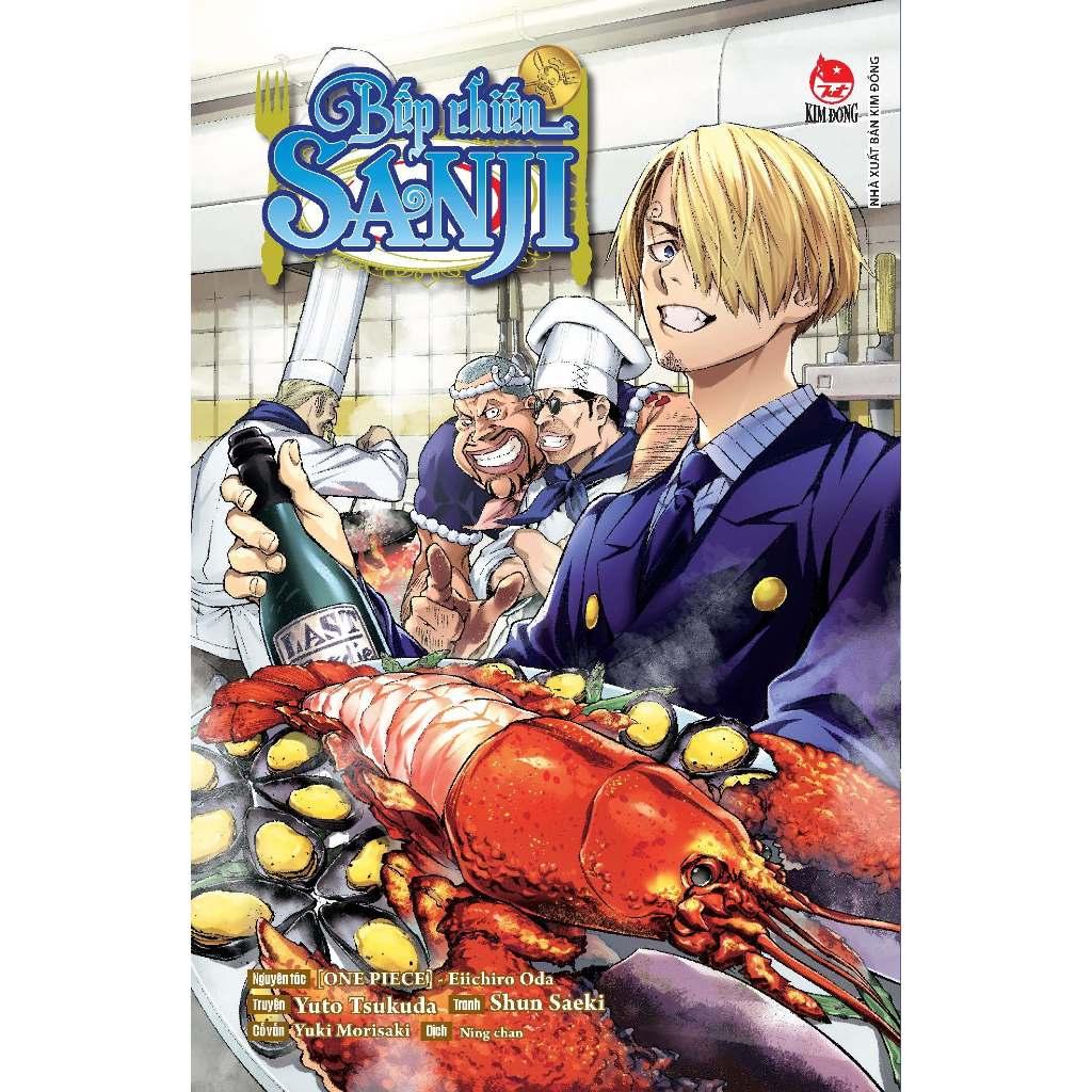 Truyện - One Piece Bếp Chiến Sanji [Tặng Kèm Obi + Set Bookmark]