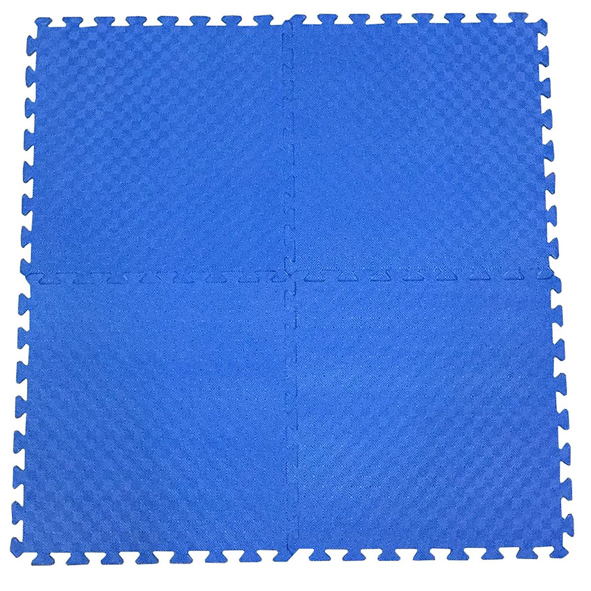 Combo 4 tấm thảm ghép xốp trải sàn nhà loại to 60x60cm trang trí không gian nội thất gia đình, 1 sét ghép được 1,48m vuông, bề mặt vân lá khế chống trơn trượt