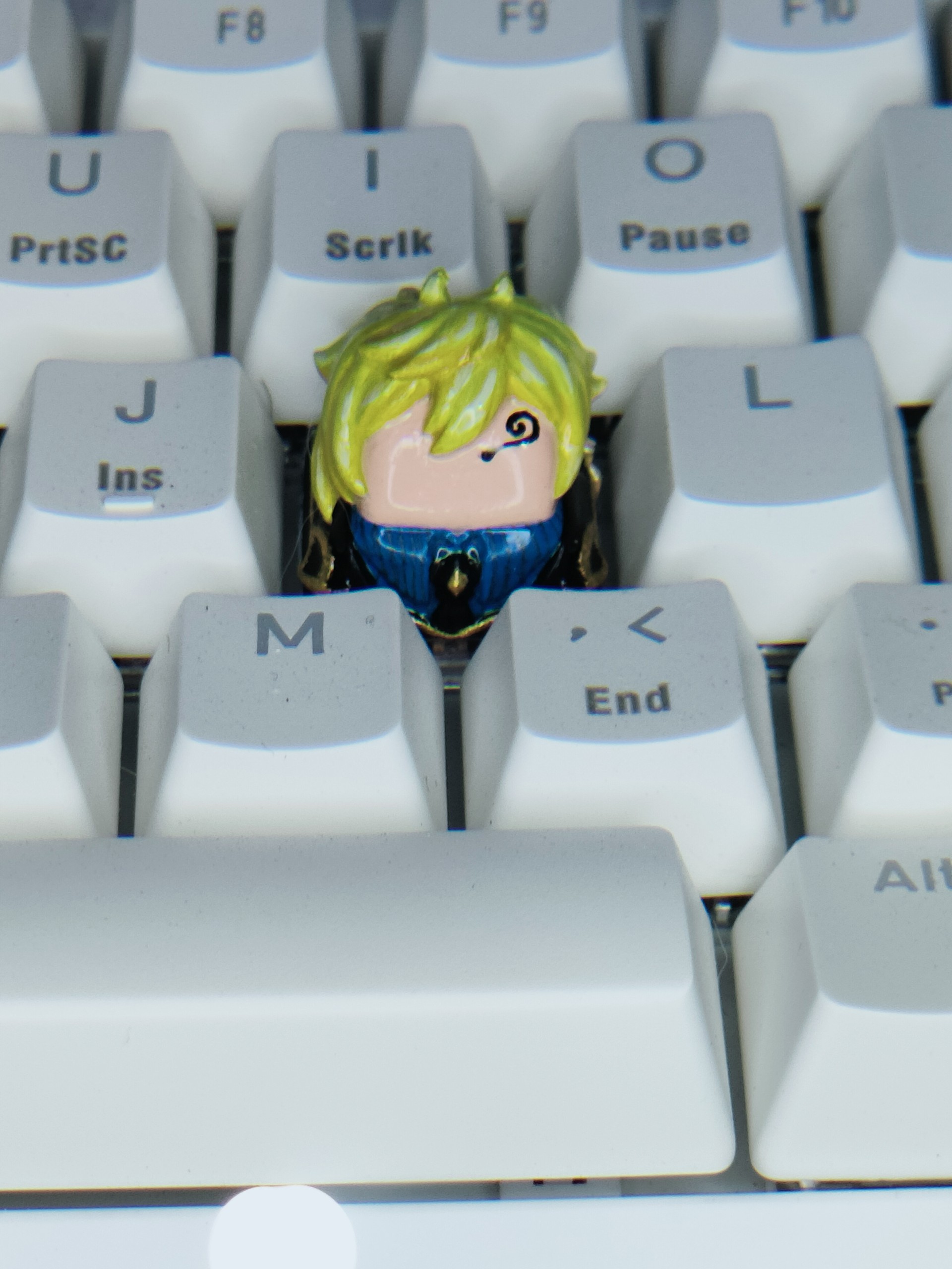 Keycap aristan one piece trang trí bàn phím cơ