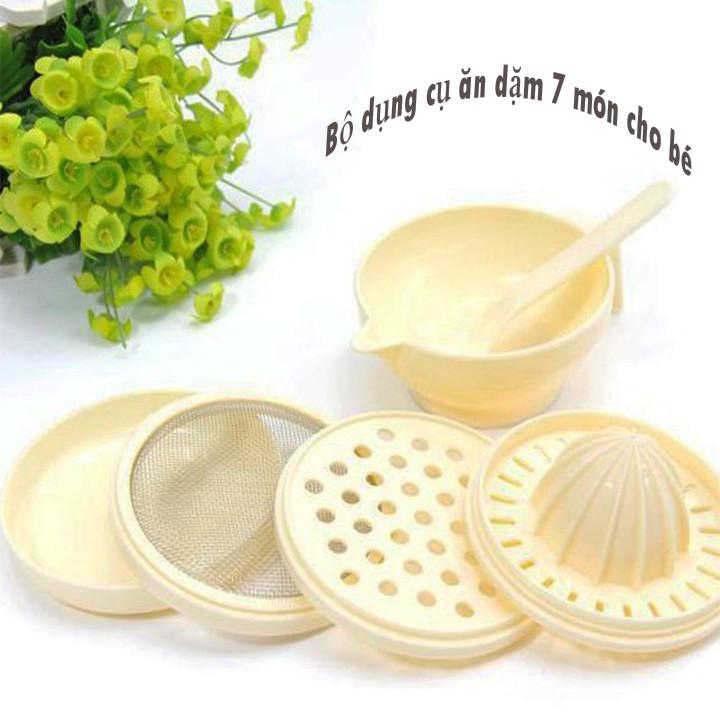 Combo 5 Bộ dụng cụ ăn dặm kiểu Nhật cho bé - 00172