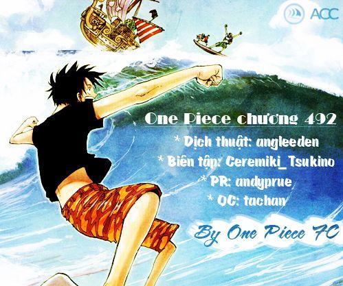 đảo hải tặc - one piece chapter 492 2