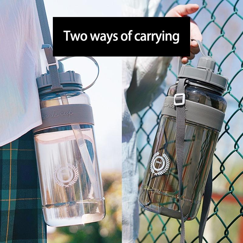 1.5L/2L Water Bottle Large Capacity BPA Free Bottles Sports Drinking Bottle Outdoor Portable Kettle