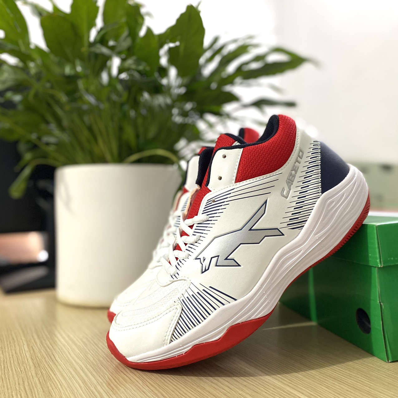 Giày đánh bóng chuyền, bóng rổ VHD siêu nhẹ, siêu bền - Hàng công ty