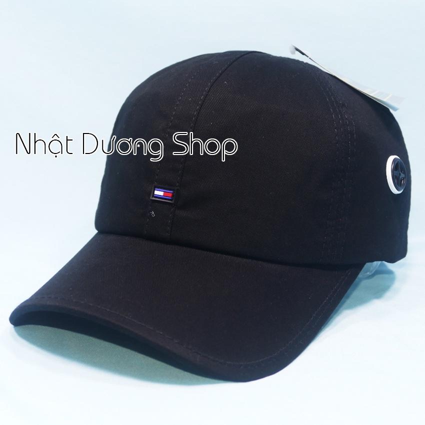 Mũ Lưỡi Trai không có nút trên đỉnh đầu, Nón kết nam thêu mặt da phía trước và thêu chữ phía sau đuôi