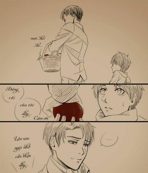 đại chiến titan - doujinshi levieren chapter 9 4