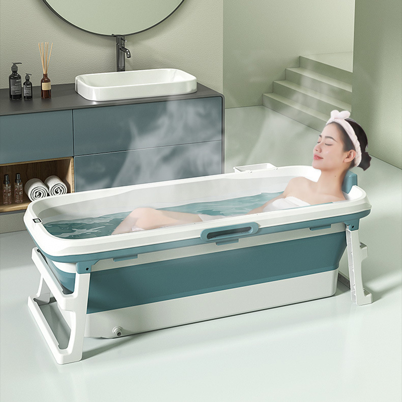 Bồn Tắm Bể Bơi Nhựa Xếp Gấp Gọn Xông Hơi Xông Khô Spa Phiên Bản Mới 149cm 132cm Trẻ Em Người Lớn