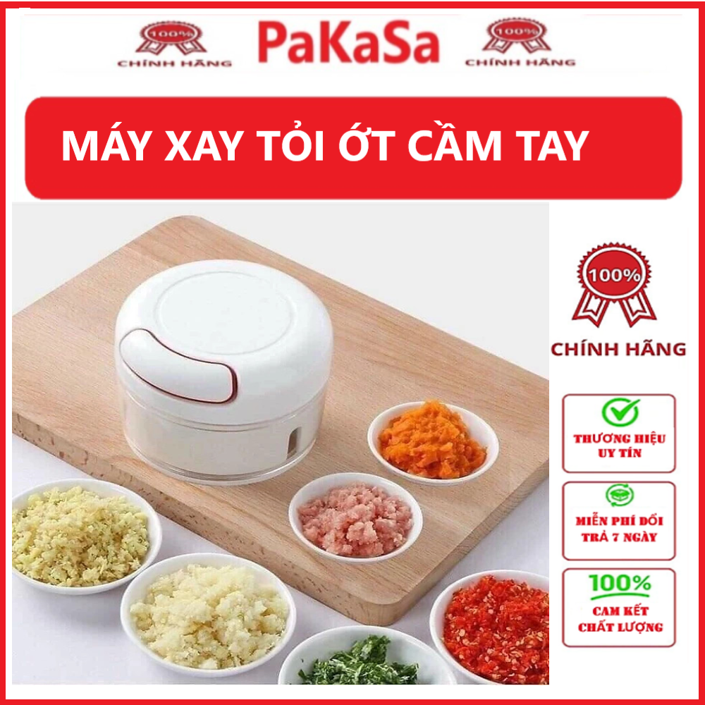 Hình ảnh Dụng Cụ Xay Tỏi Ớt Bằng Tay - Hàng Chính Hãng 