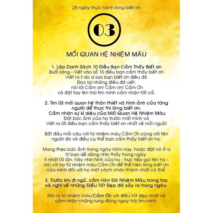Bộ thẻ The Magic - 28 ngày thực hành Lòng Biết Ơn