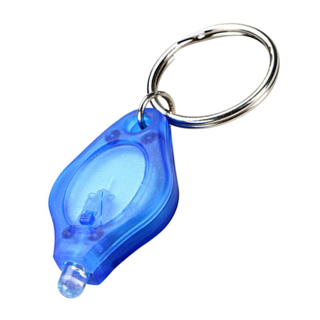 Mini LED Flashlight Torch Light Lamp Keychain Light