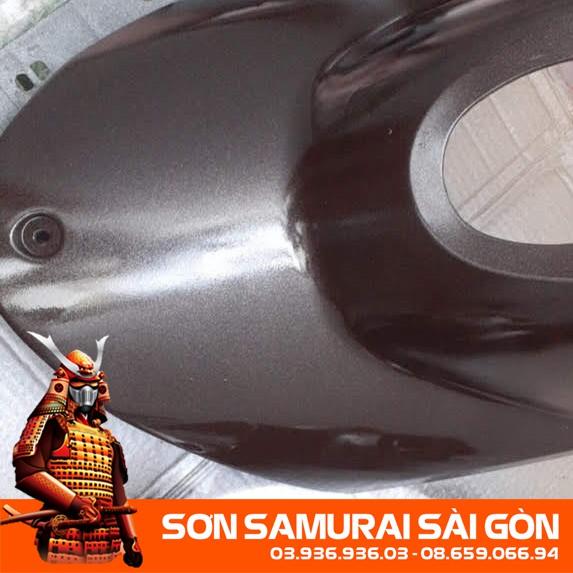 Sơn SAMURAI KUROBUSHI H531** MÀU NÂU KIM LOẠI chính hãng dành cho xe máy