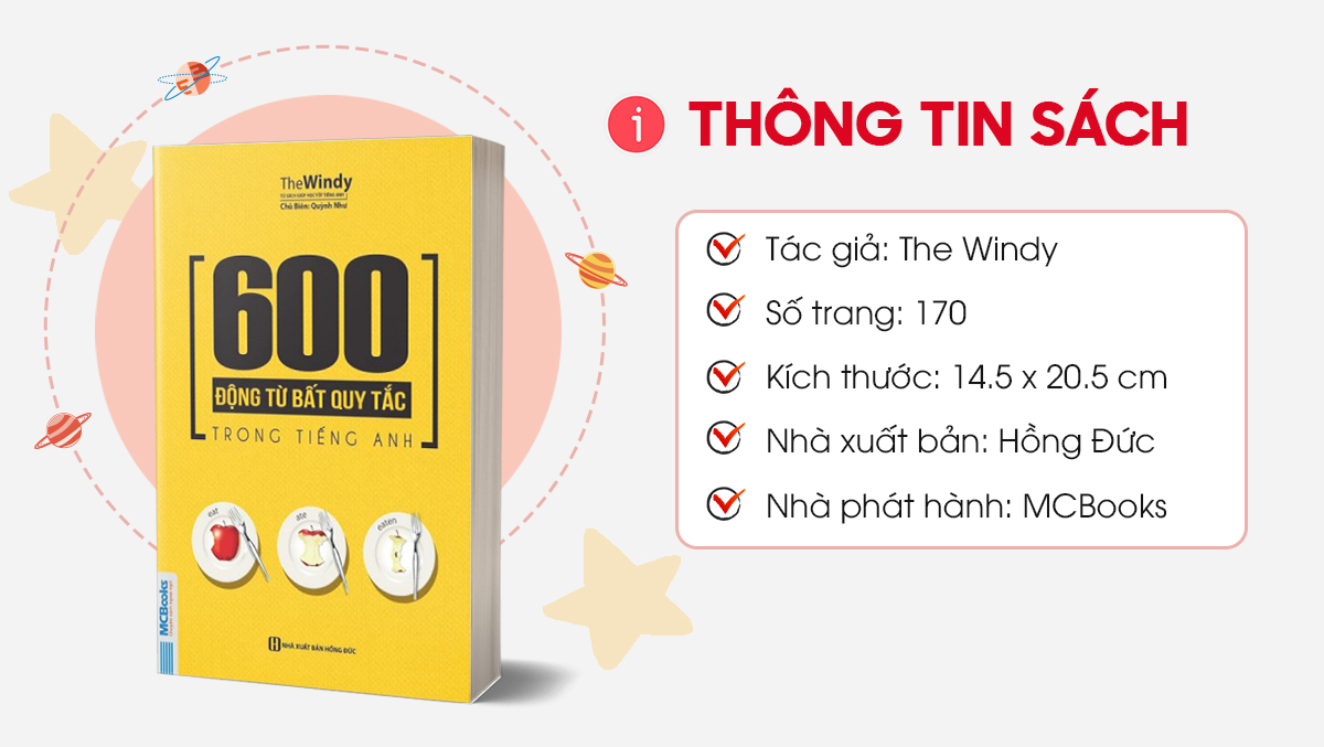 Sách 600 Động Từ Bất Quy Tắc Trong Tiếng Anh Cho Người Học Ngữ Pháp Căn Bản - Học Kèm App Online