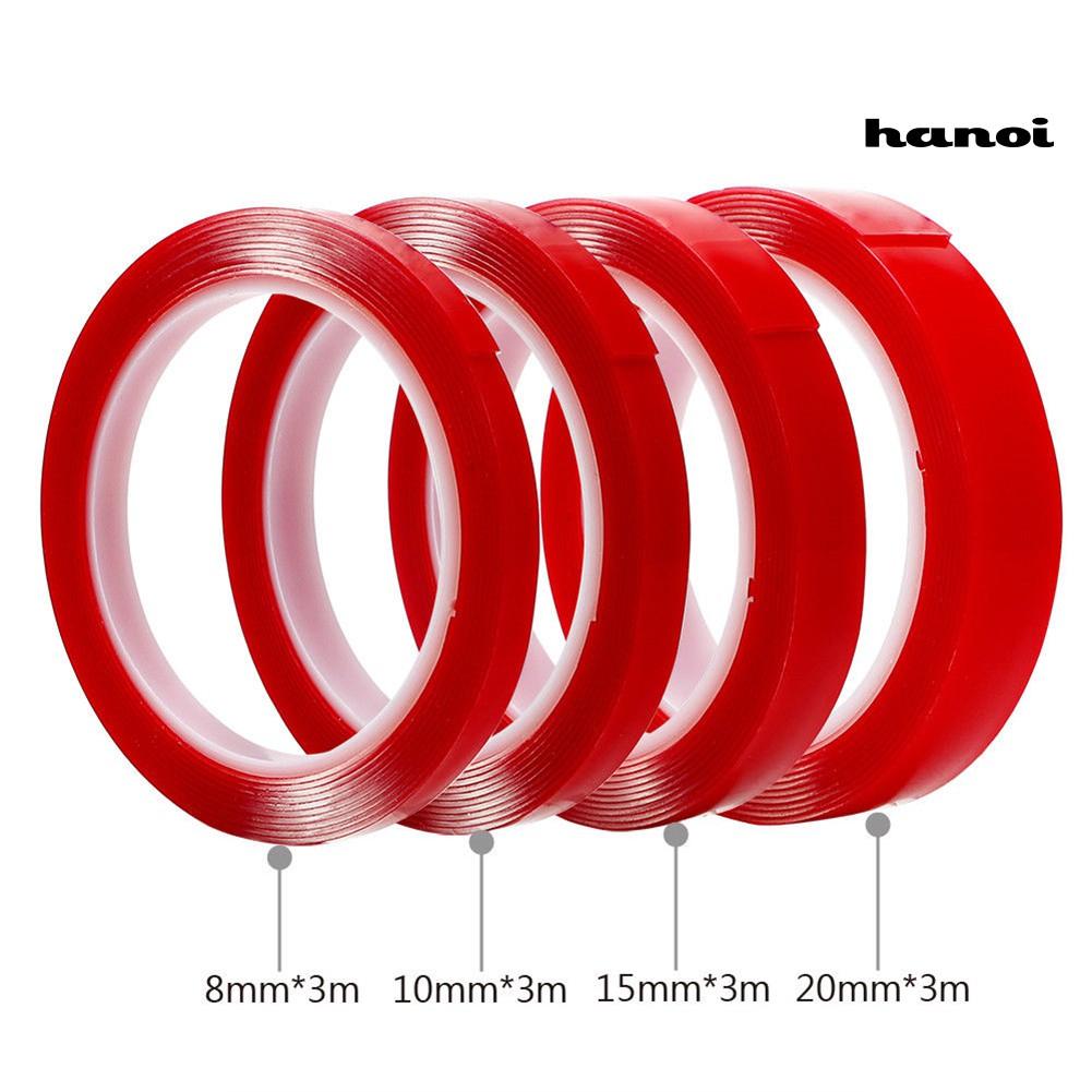 Cuộn Băng Dính Hai Mặt Trong Suốt 300cm Cho Xe Hơi