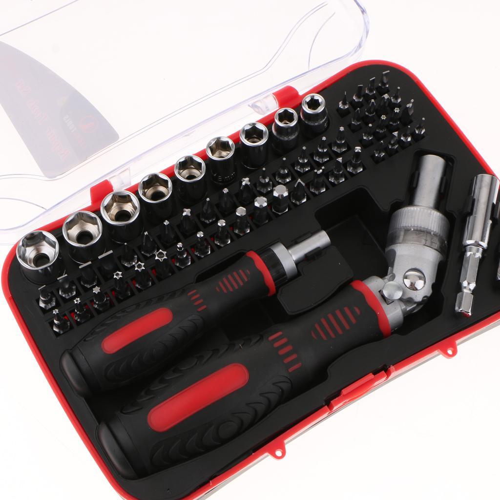 57 in 1 Bit Magnetic Driver Kit, Precision Screwdriver Set Smartphone Repair Tool Kit for Tablet,Laptops,Game Consoles and More Electronics