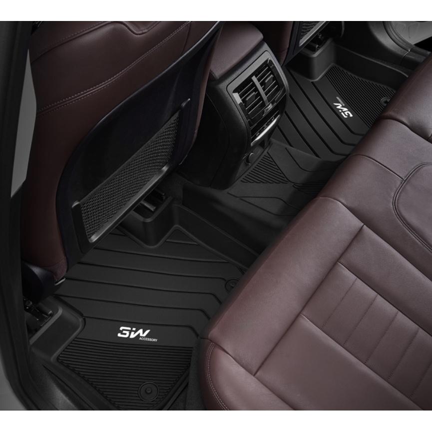 Thảm lót sàn xe ô tô BMW New X6 2019-đến nay nhãn hiệu Macsim 3W - chất liệu nhựa TPE đúc khuôn cao cấp - màu đen