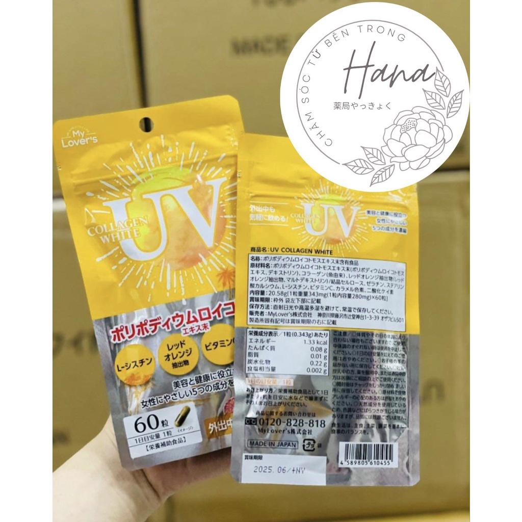 VIÊN UỐNG CHỐNG NẮNG TRẮNG DA UV COLLAGEN WHITE MY LOVER'S