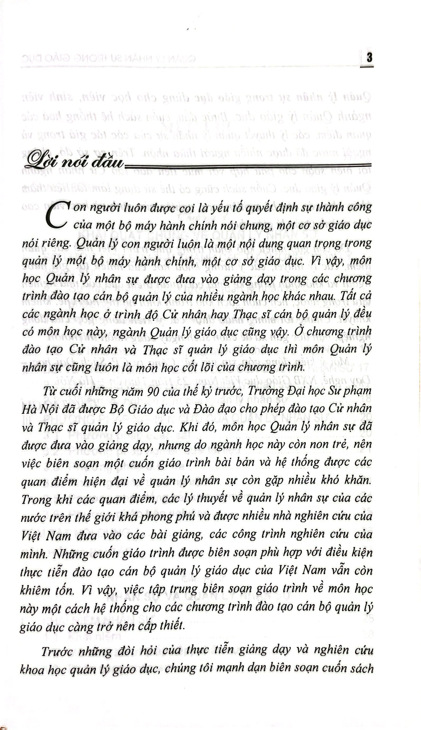 Quản Lý Nhân Sự Trong Giáo Dục