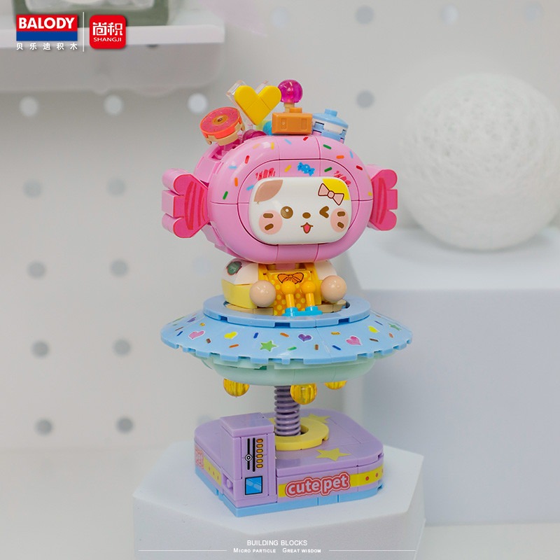 BALODY 21314 - Mô hình lắp ráp Shake Car 2 - Xe ô tô đồ chơi sáng tạo cho bé