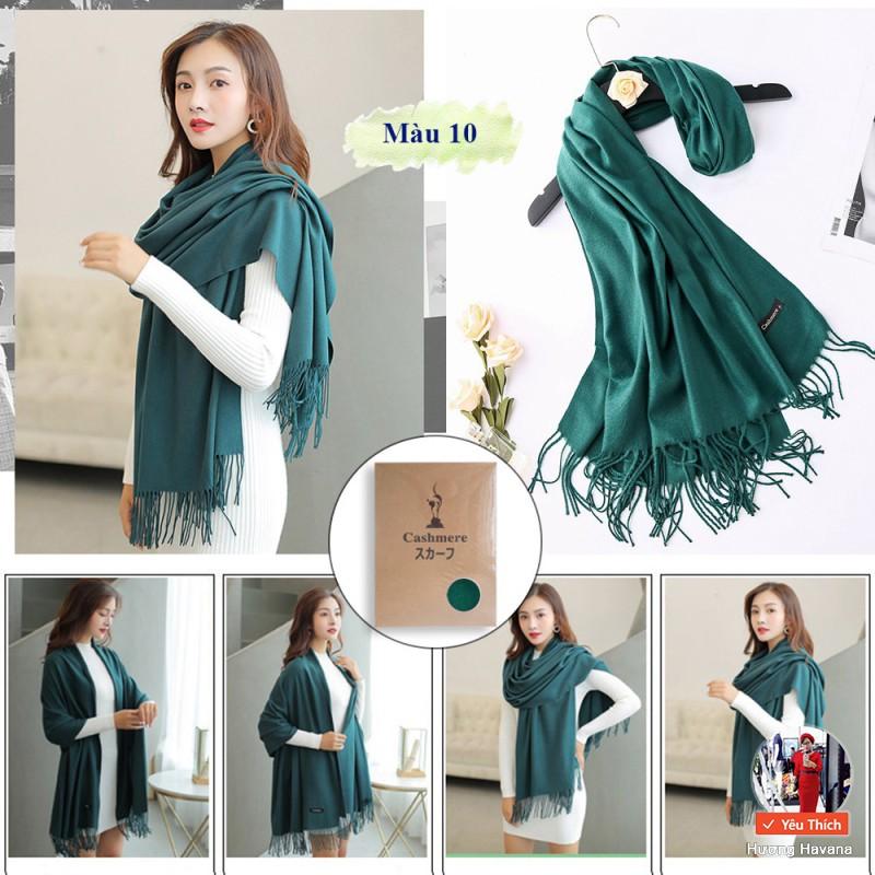 Khăn cashmere, khăn choàng xuất Nhật FULL BOX FULL SEAL món quà đẳng cấp FPK01