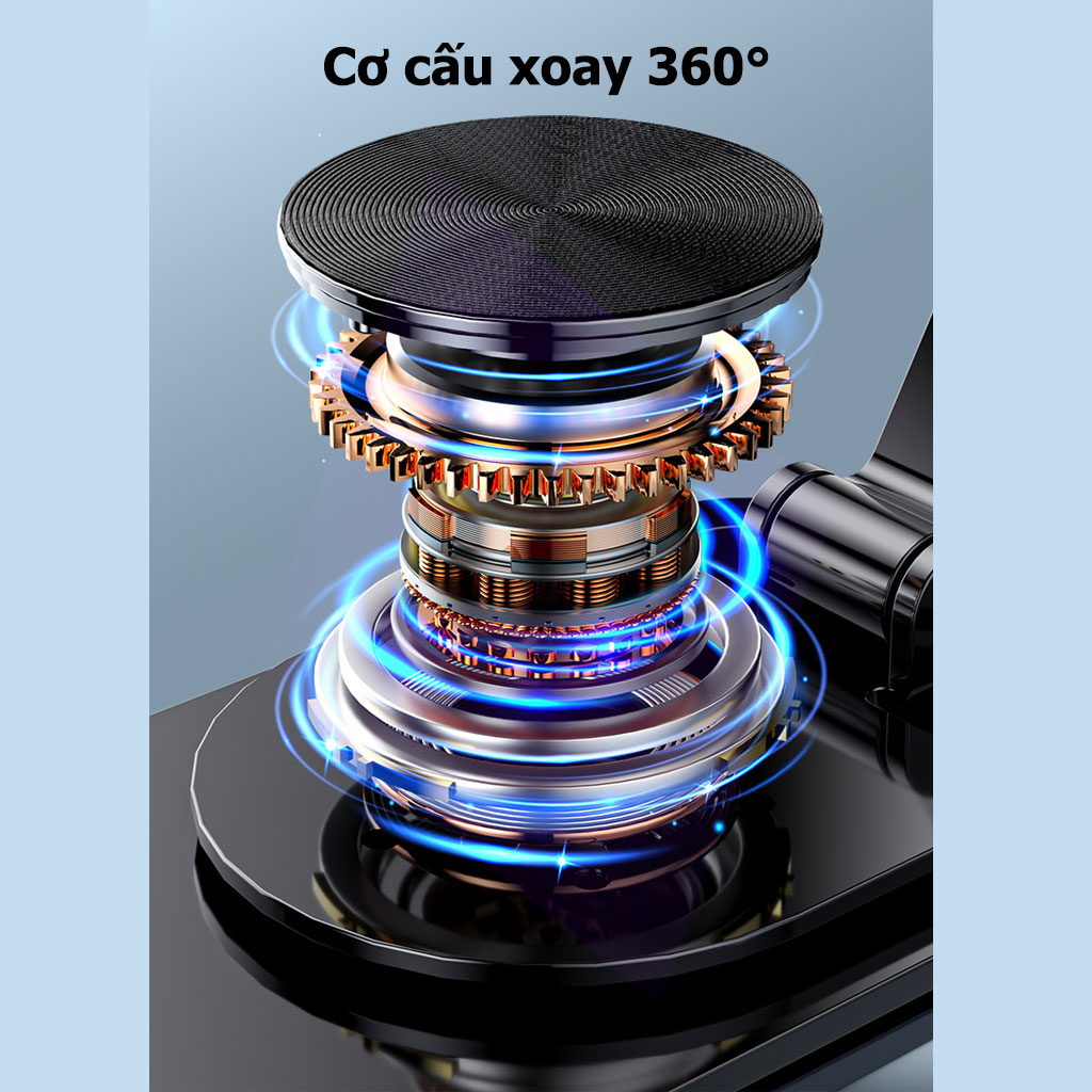 Giá đỡ điện thoại xoay 360 độ, giá đỡ hợp kim nhôm Pix-link X202 dành cho điện thoại, máy tính bảng, dễ dàng gập gọn - Hàng chính hãng/hàng nhập khẩu