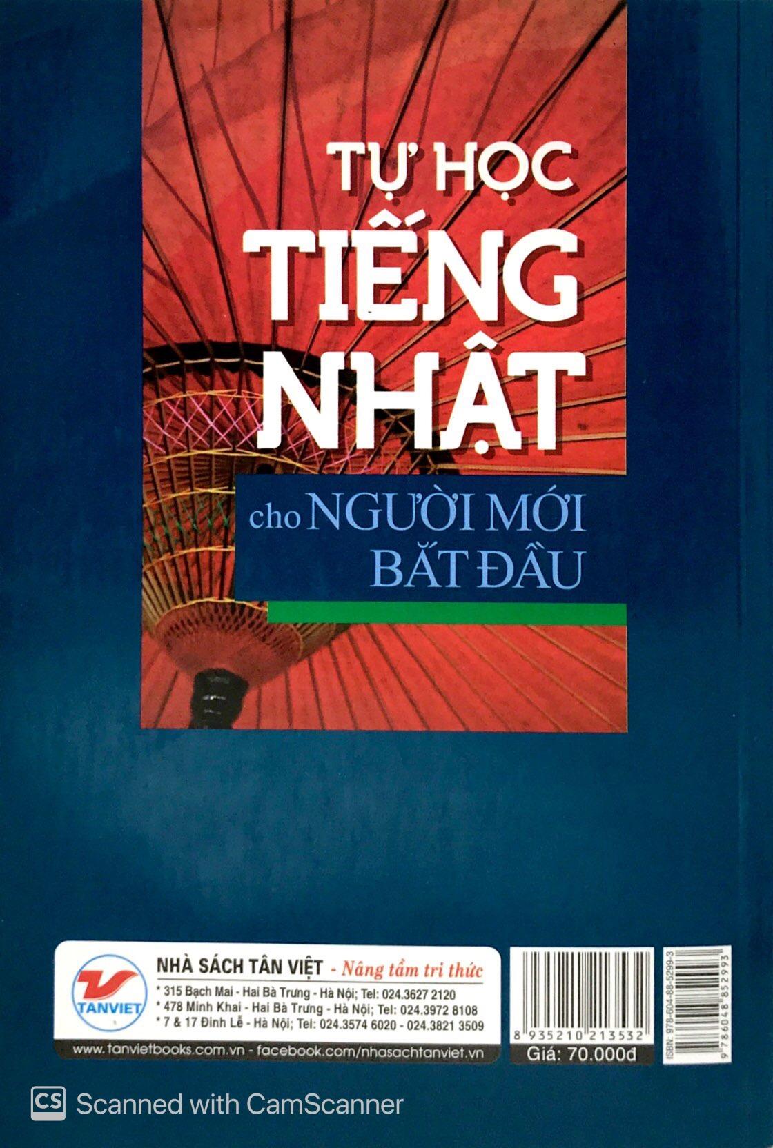 Tự Học Tiếng Nhật Cho Người Mới Bắt Đầu