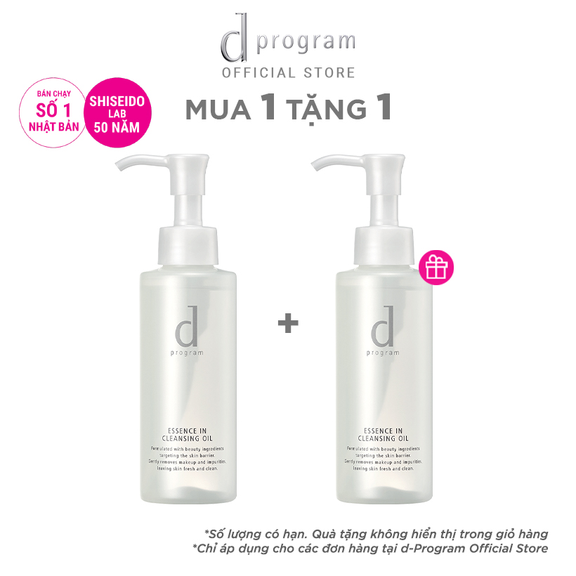 Combo 2 Dầu Tẩy Trang dProgram Dưỡng Da 120ml