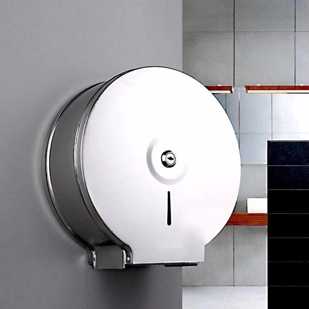 Hộp đựng giấy vệ sinh cuộn lớn thép không gỉ Cao cấp TI843