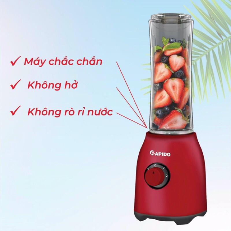 Máy xay sinh tố Rapido RB-300M 2in1